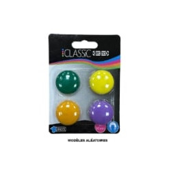 Ulmann Aimants 30mm Couleurs Assorties S720512