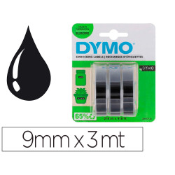 Dymo Ruban 9mm x 3m Noir S0847730