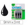 Dymo Ruban 9mm x 3m Noir S0847730