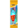 Bic Stylo Cristal Gel Assorti 3+1 S850367