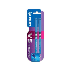 Pilot Stylo V5 Fin Bleu x2 S064387