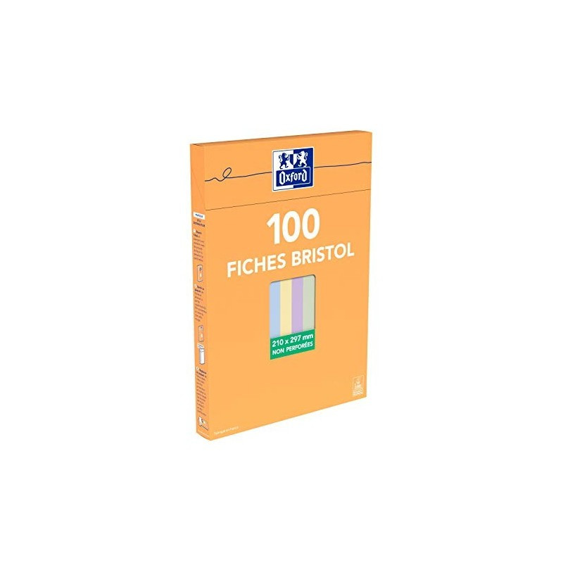 Oxford Bristol 210g Étui 100 Feuilles 210x297 Y100104411
