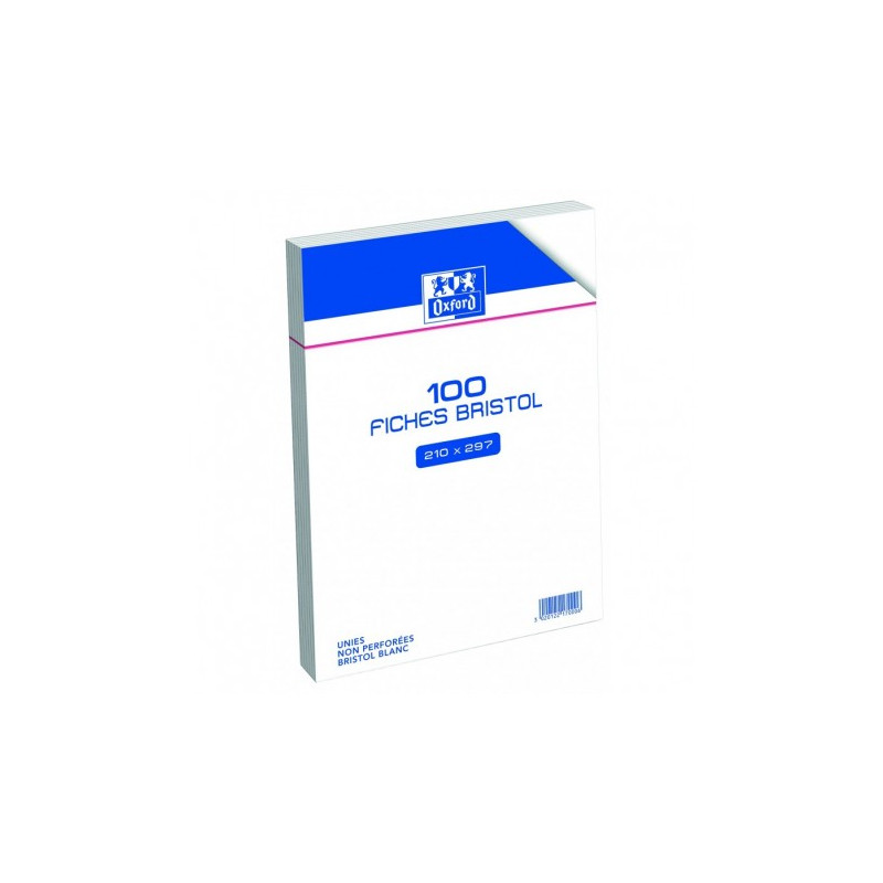 Oxford Papier Bristol 210g 210x297 100 Feuilles Y100103795