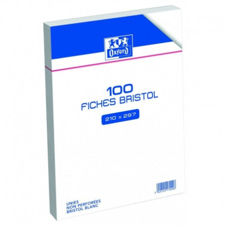 Oxford Papier Bristol 210g 210x297 100 Feuilles Y100103795