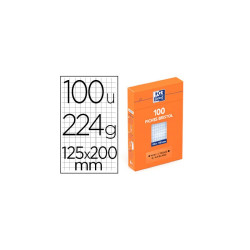 Oxford Office Carte Bristol 125x200 5x5 S100105278