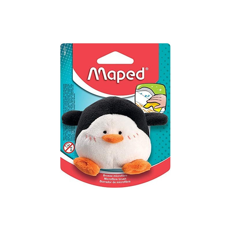 Maped Brosse Peluche Pingouin Microfibre S586110