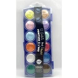 Ulmänn Peinture à l'eau 12 pastilles 30mm S370130