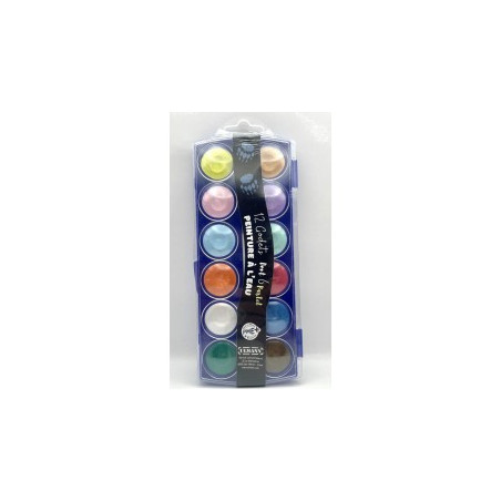 Ulmänn Peinture à l'eau 12 pastilles 30mm S370130