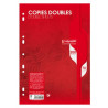 Clairefontaine Copie Double A4 Seyes 70g Perforée 5615