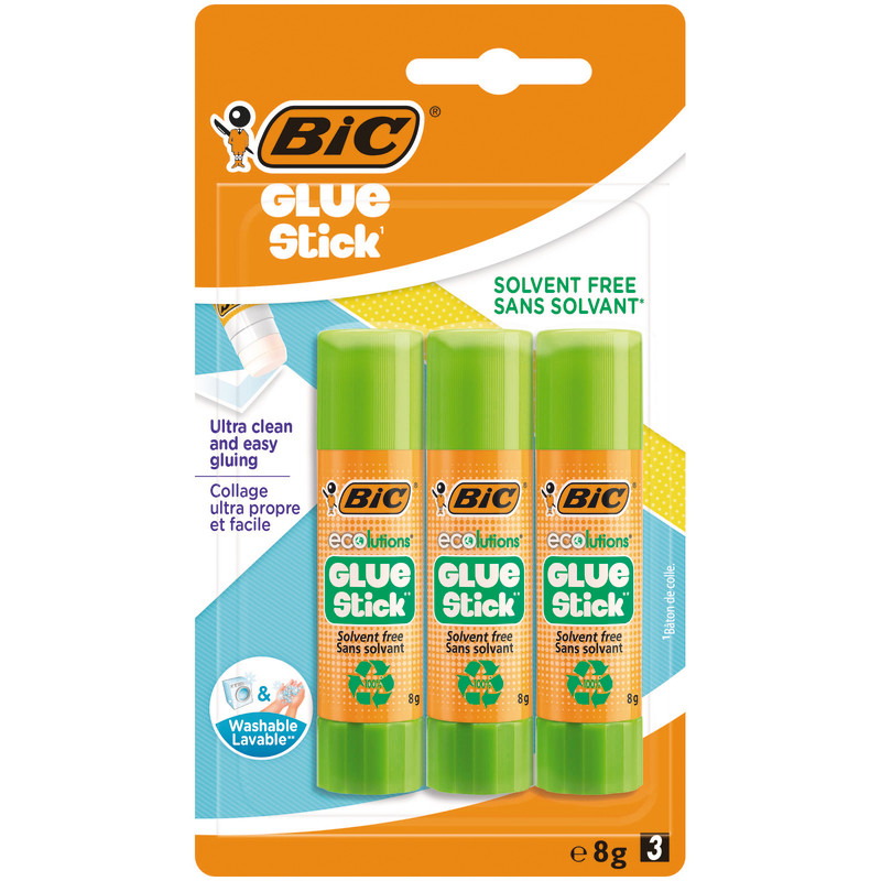 BIC Colle Stick Ecolution 8g x3 Y924561