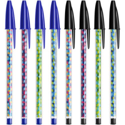 BIC Stylo Cristal Collection X8 Bleu/Noir S964809