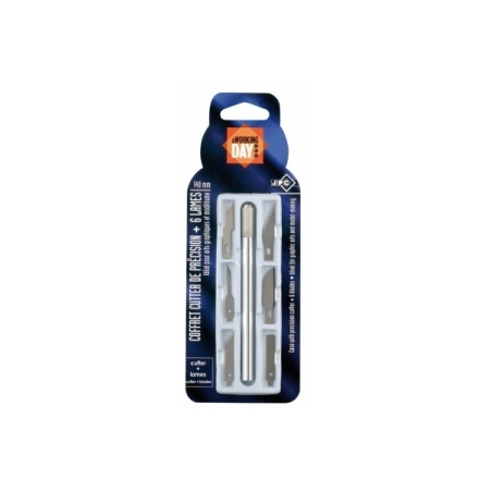 JPC Cutter de précision 140mm + 6 lames S409038