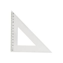 JPC Équerre 45° 21cm Cristal S954445