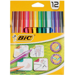 BIC Feutres Coloriage School X12 S896996
