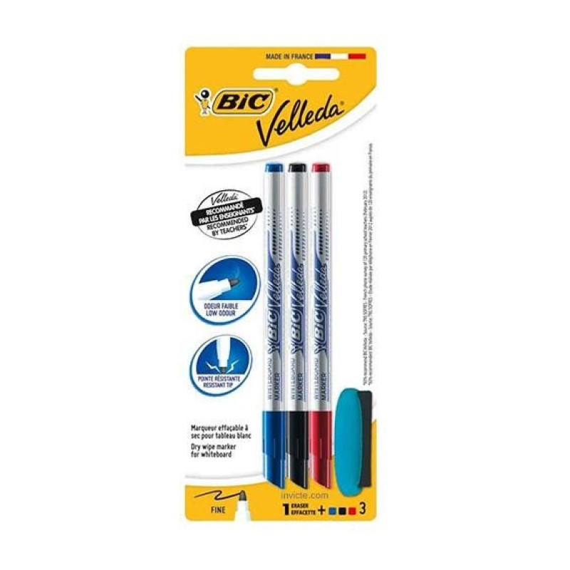 Bic Feutre Velleda fin effaçable S875708