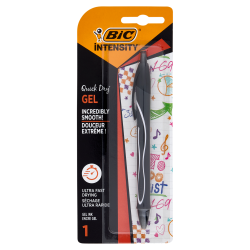 Bic Gelocity Quick Dry Stylo Gel Noir S964764