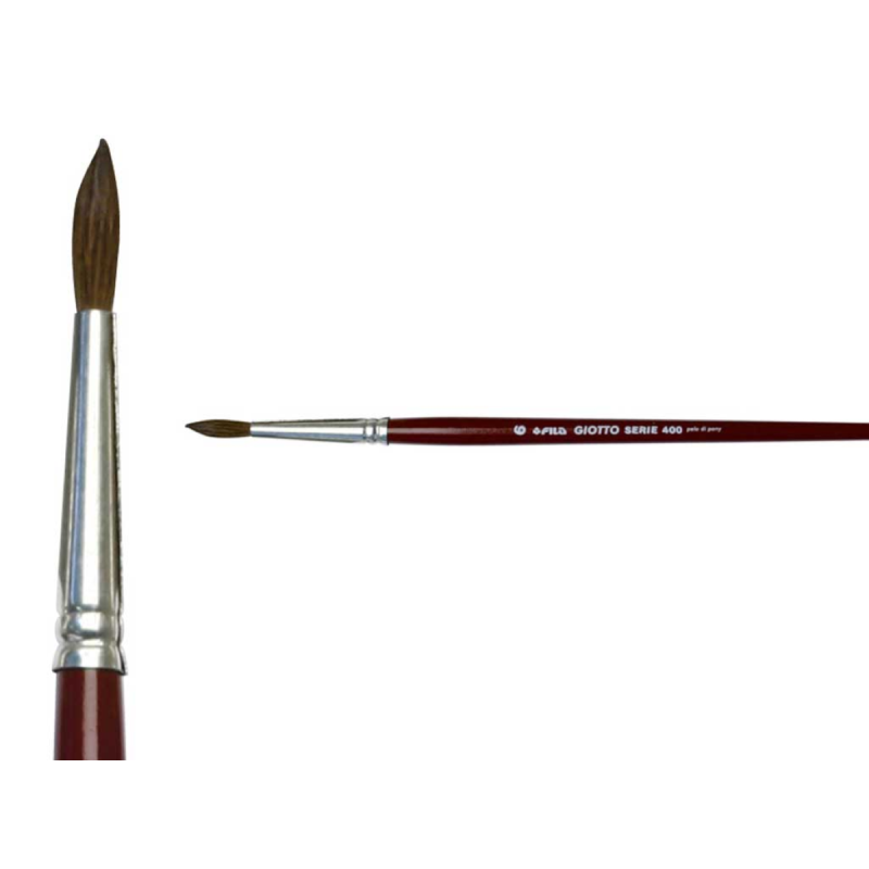 Giotto Pinceaux Poil de Poney Série 400 N°6/N°12
