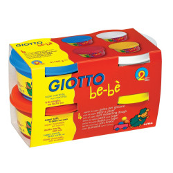 Giotto Be-Bè Pâte à Jouer 4x100g S464901