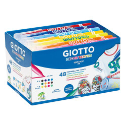 Giotto Decor Materials Schoolbox 48 Feutres S524600