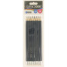Ulmann Pochette 8 Crayons Noir HB avec Gomme S620730