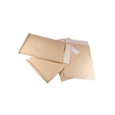 GPV Poche Kraft 120g 275x365mm Soufflet 30mm 4971