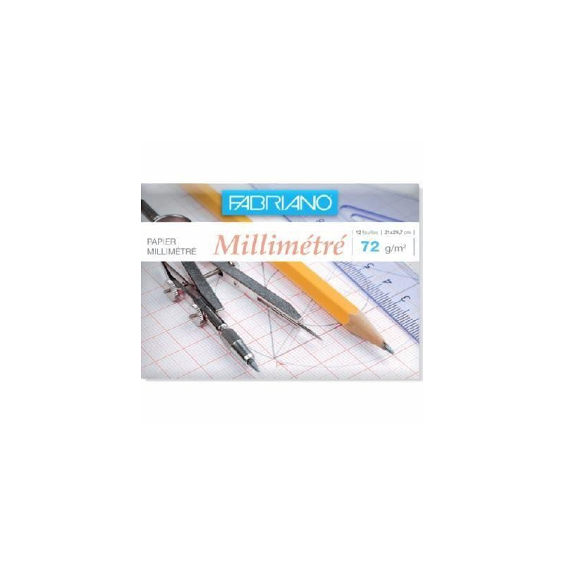 You Do It Pochette papier millimétré A4 12 feuilles Y71021300