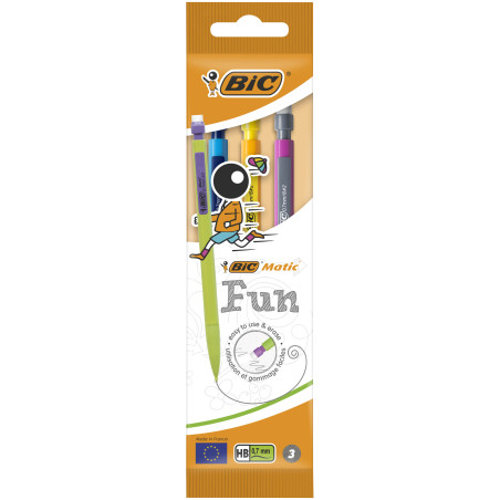 BIC Pochette 3 Matic Combos 0,7 HB Y880411