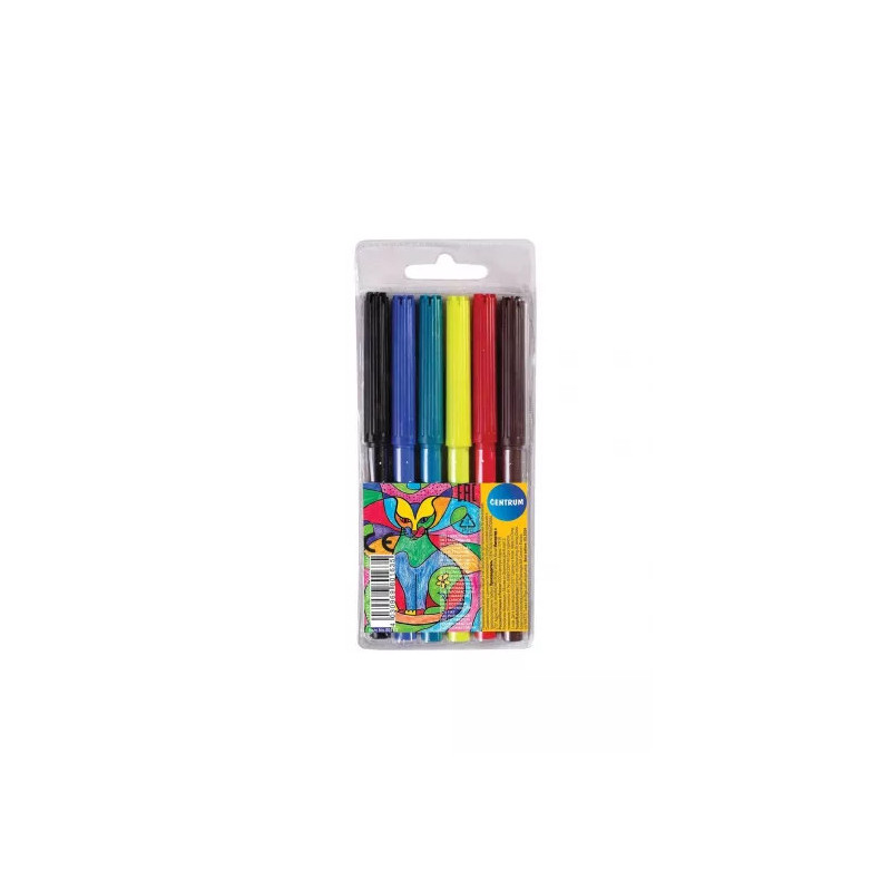 Centrum Pochette 6 Feutres Coloriage S80163