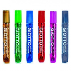 Pot 50 Stylos Glitter Gel Déco S545000