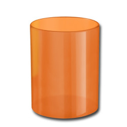 Pot à crayons orange SFAB200201