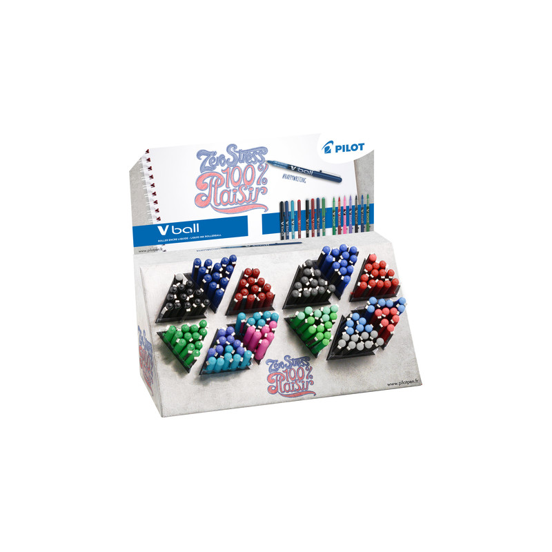 Pilot Présentoir V-Ball 0.5/0.7/1.0 180 Pièces S025339