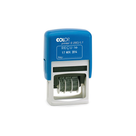 Colop Printer S260L Bleu/Bleu/Rouge YEOS_PRINS260L