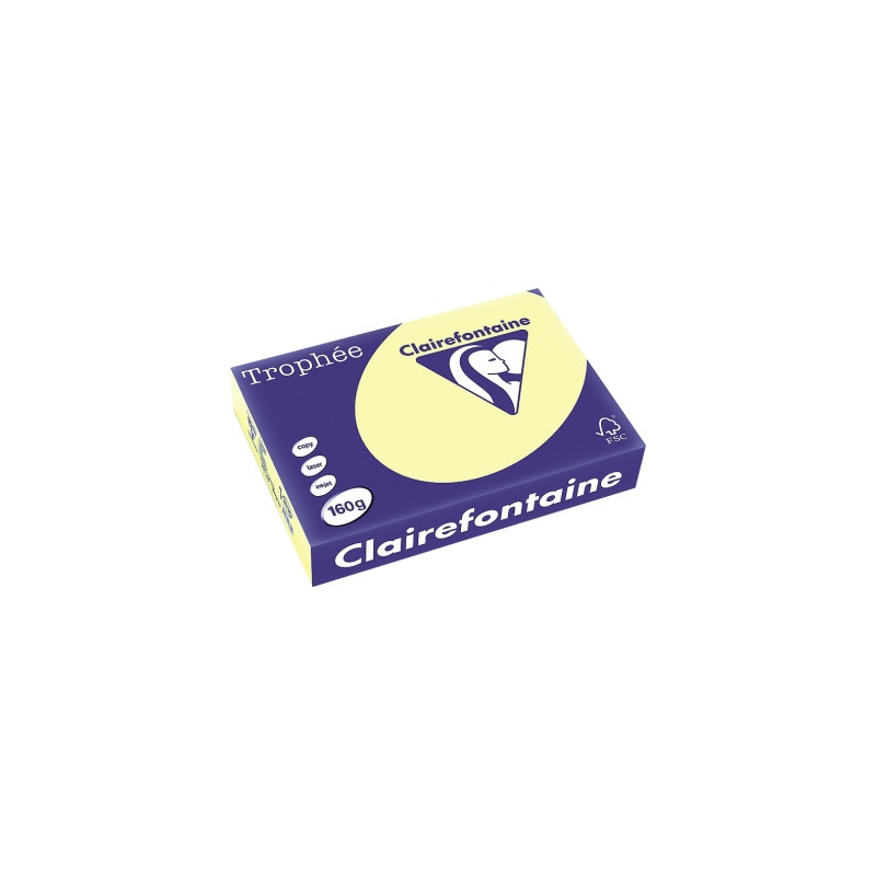 Trophee Papier A4 160g Canari 250F 2636