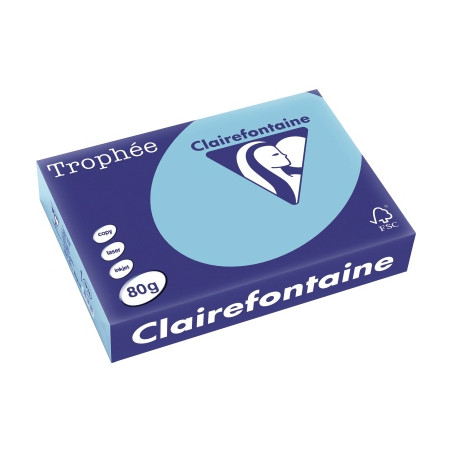 Clairefontaine Rame Papier A4 80g Bleu 1774