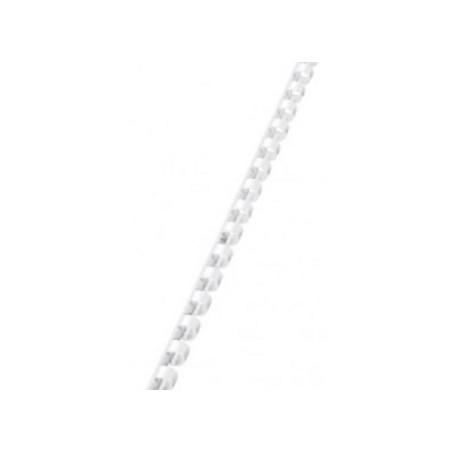 Leitz Reliures Plastiques 12mm Blanc S35033