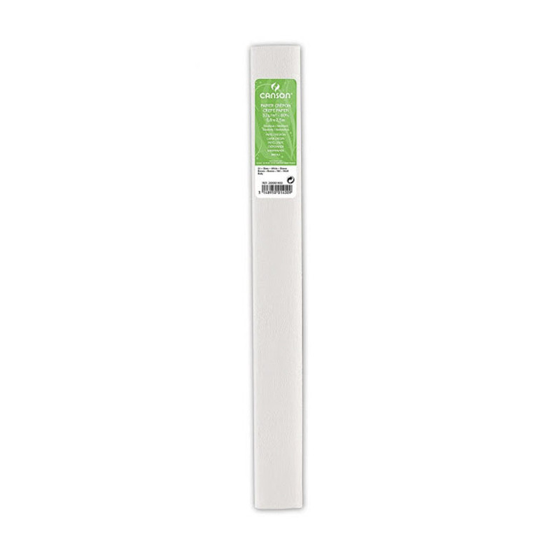 Canson Papier Crépon Blanc 50x250cm 32g S200001400