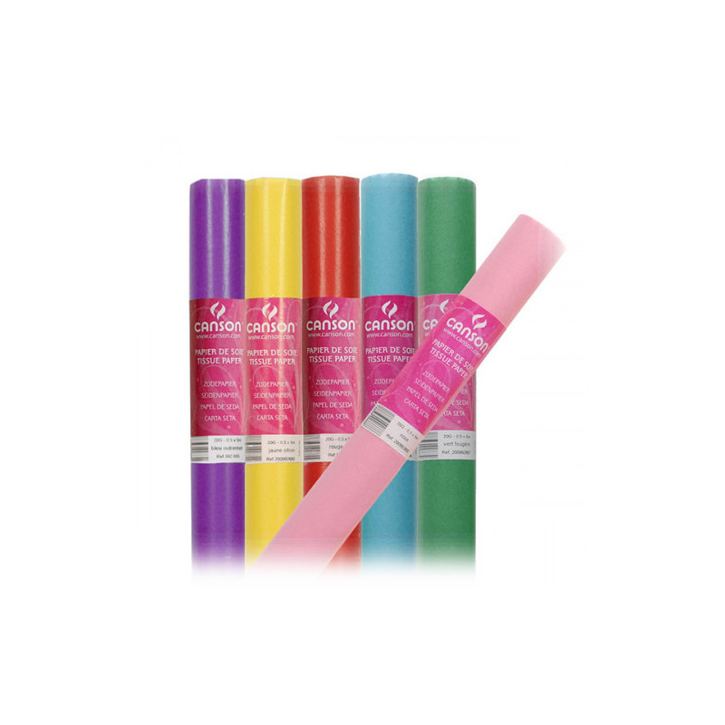 Papier de soie Canson Blanc 50x500cm 20g S200992659