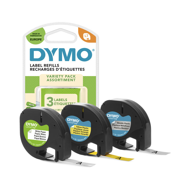 Dymo Ruban Papier 12mm x 4m S0721790