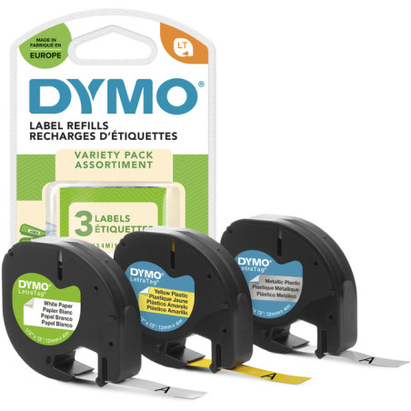 Dymo Ruban Papier 12mm x 4m S0721790