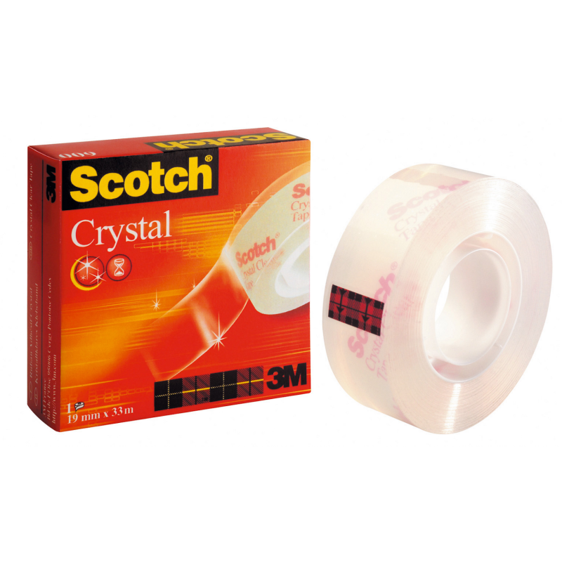 Scotch Ruban Crystal Clear 19x33m S600_1933_R