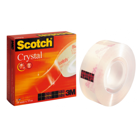Scotch Ruban Crystal Clear 19x33m S600_1933_R