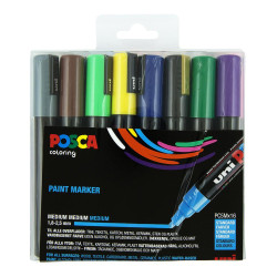 Posca Set 16 Marqueurs PC-5M Assortis