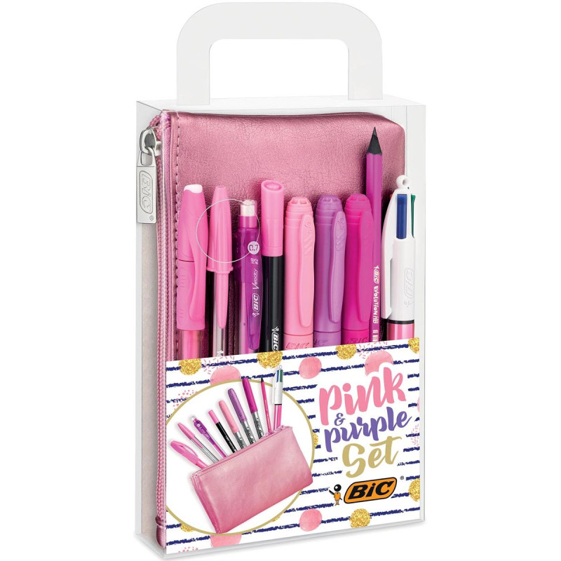 BIC Kit Pink & Purple Eco Assortiment S964280