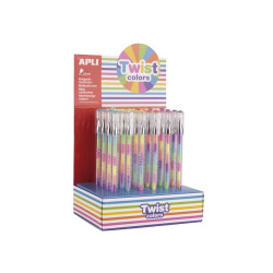 Apli Stylos encre gel Glitter Twist 24U Y017498