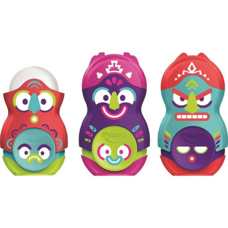 Maped Taille-crayon avec gomme Loopy S049131