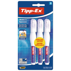 Tipp-Ex Correcteur Shake'n Squeeze 3 x 8ml S9246503