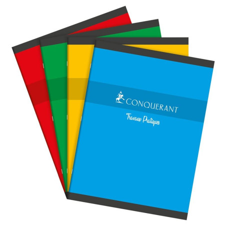 Conquérant Cahier TP 17x22 64P Seyès C7 Y100452