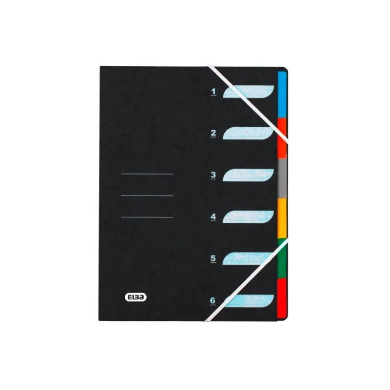 Elba Trieur à Soufflet Boston A4 6 Pochettes S400052191