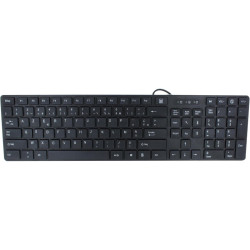 Clavier Design Touch Noir avec Housse ML306537