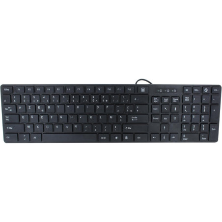 Clavier Design Touch Noir avec Housse ML306537